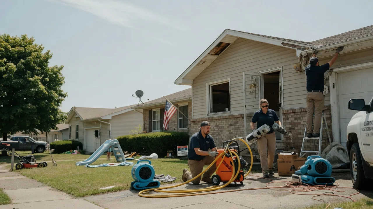 Water Damage Restoration in Kossuth, PA near me